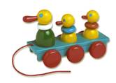 wooden pull toys.